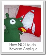 how not do reverse applique