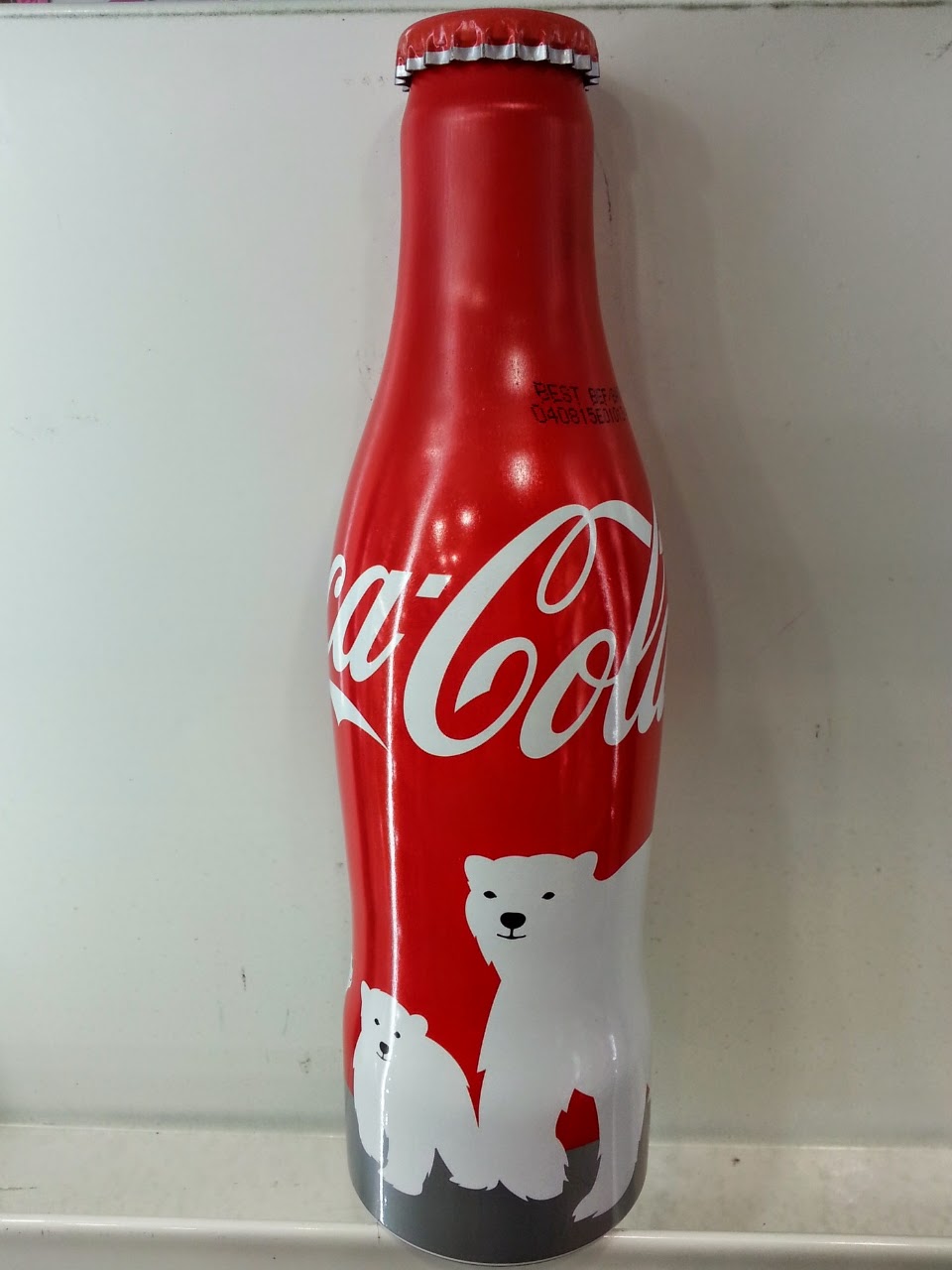 Gostan Sikit Cocacola aluminium polar bear bottle