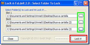 Lock a Folder
