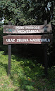 Nature Park Medvednica entrance