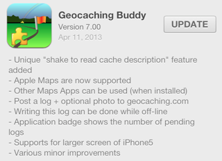 GeocachingBuddy7.png Geocaching Buddy version 7.0 for iOS