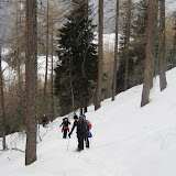 05.03.10 Schneeschuhwanderung Prettau Steger Alm - Ciaspolata predoi malga Steger