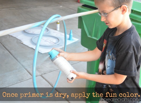 DIY Giant Olympic Rings Step 3
