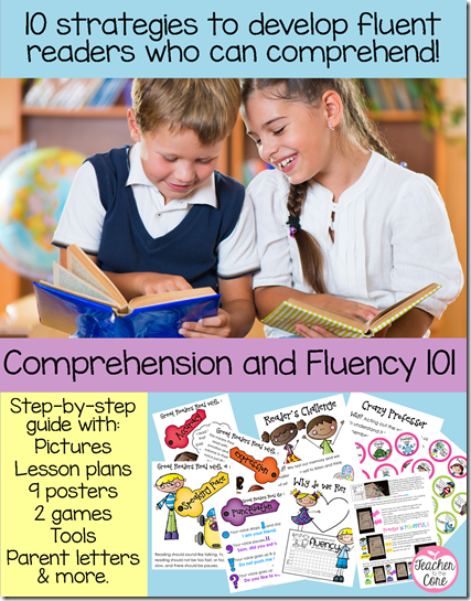 Develop fluent readers who can comprehend