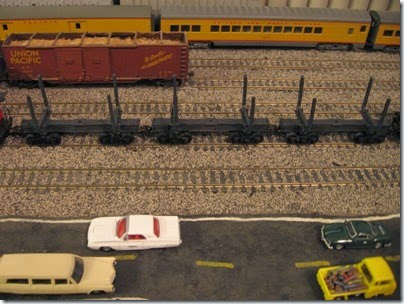 IMG_0525 Log Train on My Layout on April 11, 2008