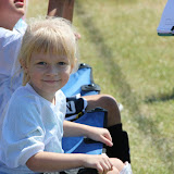 Paisly's first soccer game!