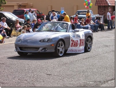 IMG_2556 1998-2005 Mazda MX-5 Miata with Grand Marshal Shirley Murphy in the Rainier Days in the Park Parade on July 15, 2006