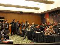 The Press playing WAR.