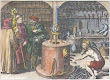 Engraving On Titlepage Of Maier Tripus Aureus 1618