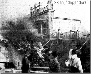 C.H. Casey Hardware Store Fire - Jordan, Minnesota - ©Jordan Independent C.H. Casey Hardware Store Fire - Jordan, Minnesota - ©Jordan Independent