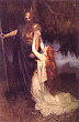 Brunhilde Pleads With Wotan