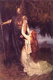 Brunhilde Pleads With Wotan