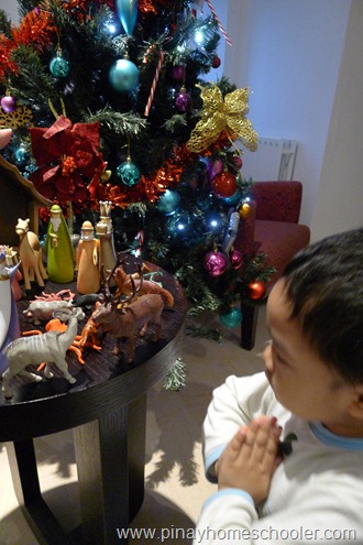 12 Practical Life Christmas Activities:  On the 4th day…