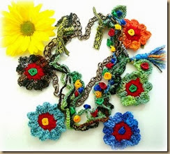 crochet flower one