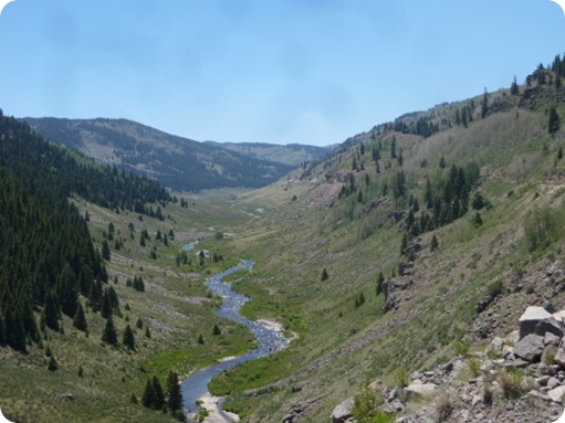 Train Ride In To Chama, NM 026