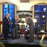 President James Wright '64a and World War II Veterans from the Class of '42
