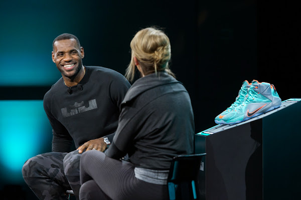 Check Out Video Recaps from Nike8217s LeBron 12 Unveiling at WHQ