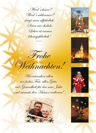 Weihnachtskarte 2011