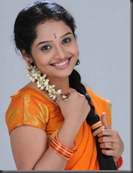Advaitha in Half Saree Stills