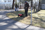 Chhewang, raking in the spring is important to fluff the grass after being flattened by winter's snow.  It also removes the thatch, allowing for new blades of grass to grow easily.