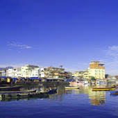 Manado Harbor, Always crowded with Boat on Weekdays Manado Harbor