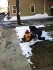 Thankfully, hydrants were everywhere as well.... phew!