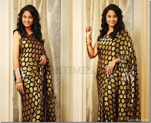 Anu_Hassan_Polka_Dots_Saree