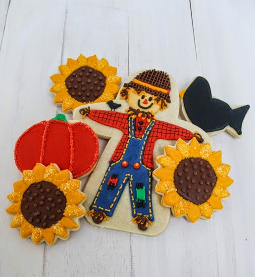 scarecrow cookies