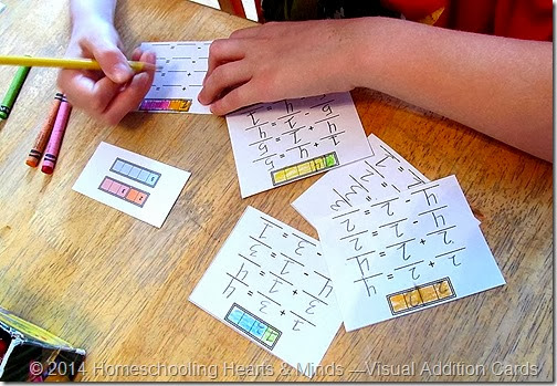 Flash Cards for Highly Visual Kids at Homeschooling Hearts & Minds