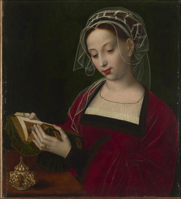 Ambrosius Benson, Jeune femme lisant Ambrosius Benson, Jeune femme lisant
