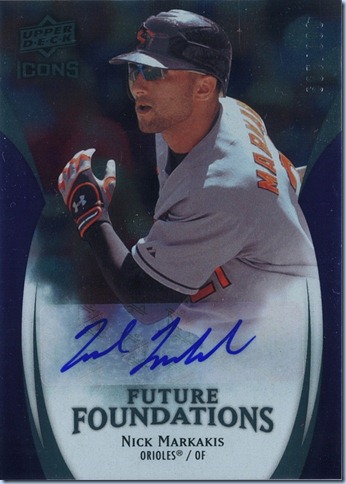 2009 Icons Markakis Auto 80 of 199