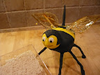 ATTACK OF THE KILLER CUPCAKE: Paul Kodila, producer of Whatever with Alexis and Jennifer on Martha Stewart Living Radio as well as the 2009 Cupcake Contest Champion, is making a sweet return to this year's competition with a bumble bee cupcake.