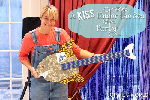 Kiss Under the Sea Party header