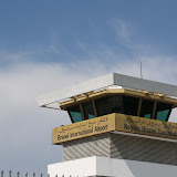 Only in Brunei can one find a control tower with gold all over it!