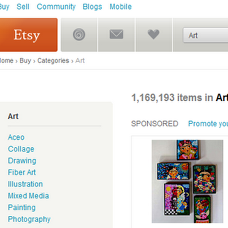 Etsy Art - How to Start an Etsy Shop