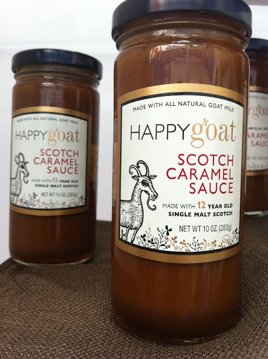 We could eat this Happy Goat Scotch Caramel Sauce by the spoonful! Oh wait, we did. We could eat this Happy Goat Scotch Caramel Sauce by the spoonful! Oh wait, we did.
