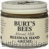 Burt's Bees Almond Milk Beeswax Hand Creme 2oz