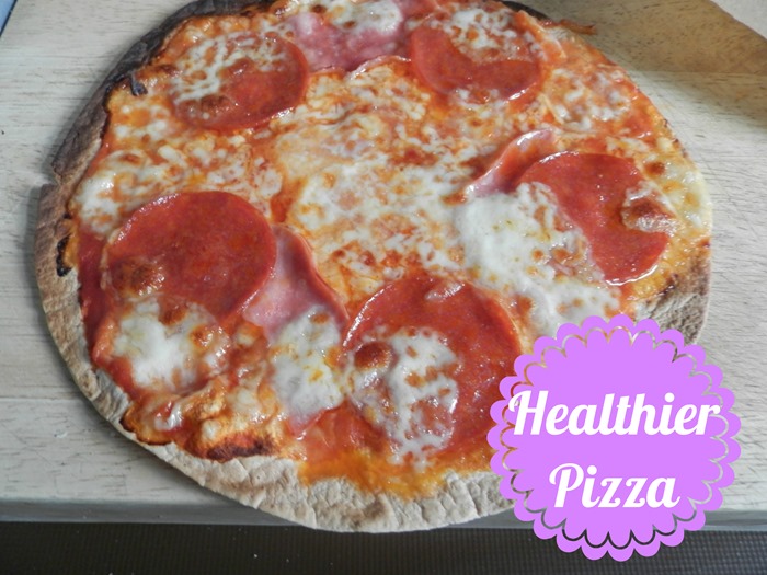 healthier pizza option