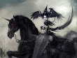 Demoness And Black Horse