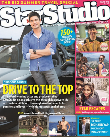 Dingdong Dantes covers StarStudio March 2013