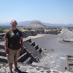 Me ruining a perfectly good shot of some cool pyramids.