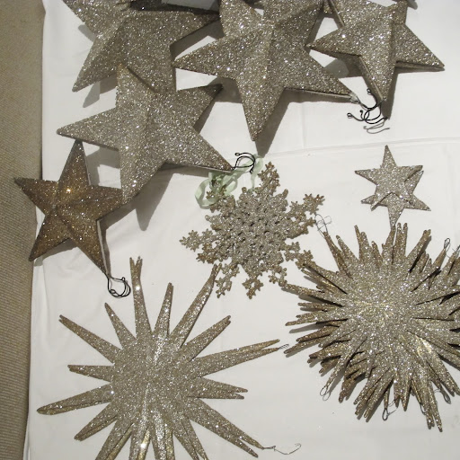 A close-up of the stars.