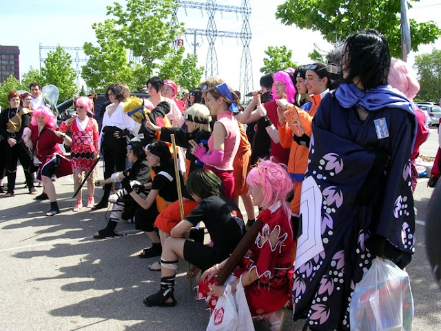 photoshoot at anime north 2006 in Toronto, Ontario, Canada