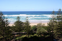 Another view from our Burleigh apartment