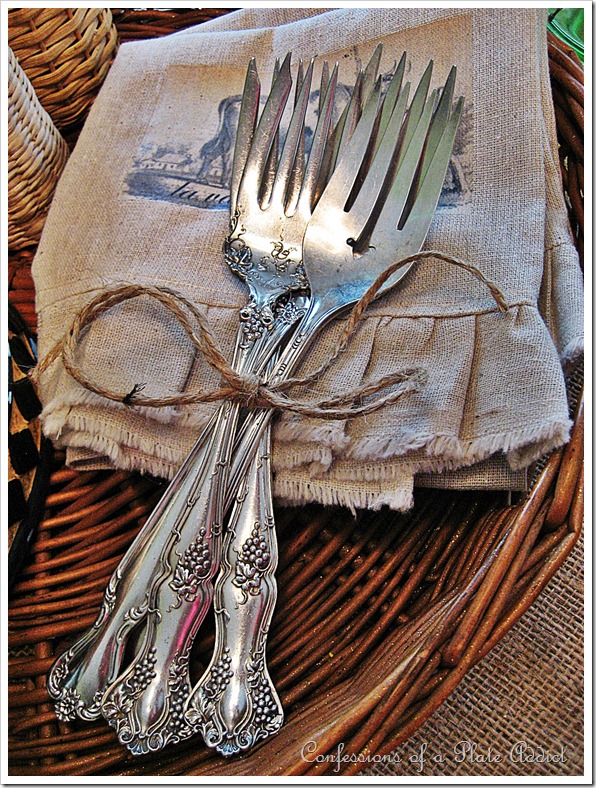 forks and towels forks and towels