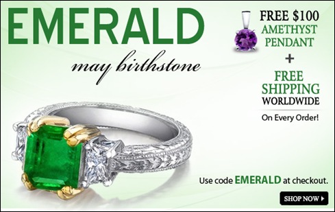 Emerald Gem Offer End Of May