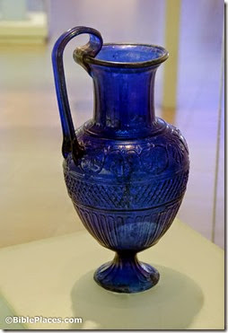Ennion's blue glass jug, 1st c AD, tb031114560