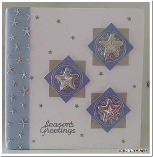 Christmas Stars Christmas Card