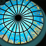 la cupola del Corinthia hotel di Port Sudan! (sembrano i pesci che abbimo visto con i ns occhi!!!)