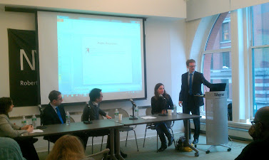 Social Media and Hurricane Sandy panel, November 27, 2012